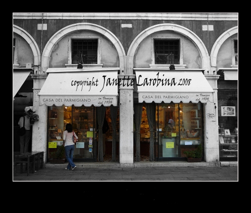 Delicatessen in Venice, Italy
